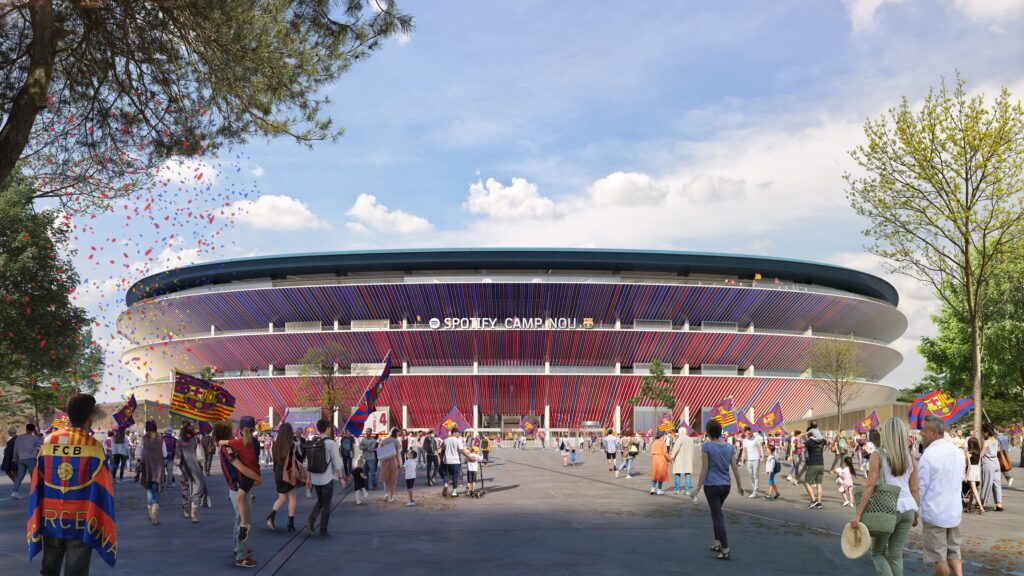 FC Barcelona sceglie Fortinet come partner ufficiale per la cybersecurity del futuro Spotify Camp Nou