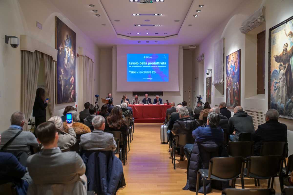 A Terni l’Associazione Entrobordo accende il dibattito sulla produttività delle mPMI umbre