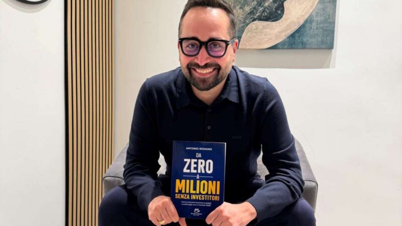 Da Zero a Milioni senza investitori: il nuovo libro di Antonio Romano
