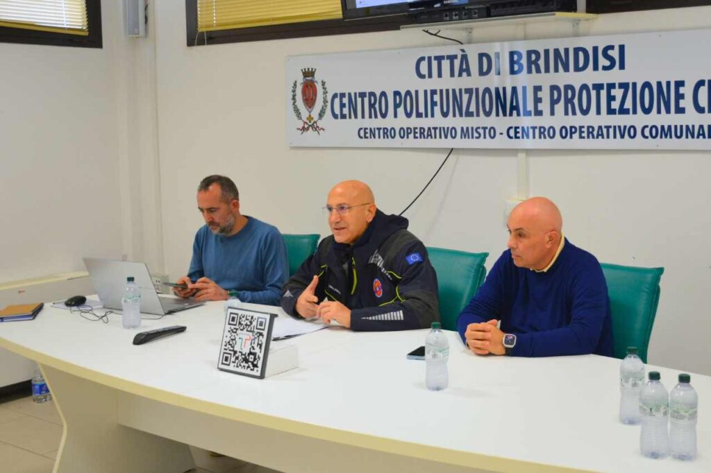 Brindisi punta sull’innovazione digitale per una Protezione Civile più efficiente