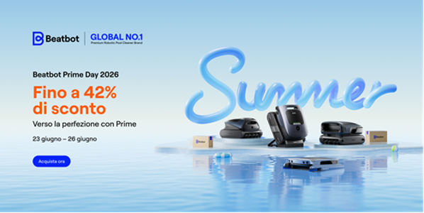 Per Amazon Prime Day, Beatbot propone la nuova serie Sora 2026 ai prezzi più convenienti dell’anno